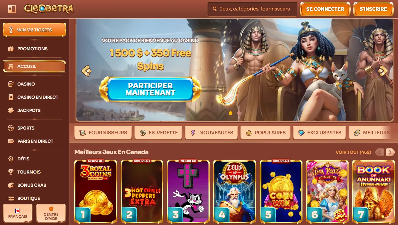 Les meilleurs sites du top 10 casino en ligne Canada en 2026